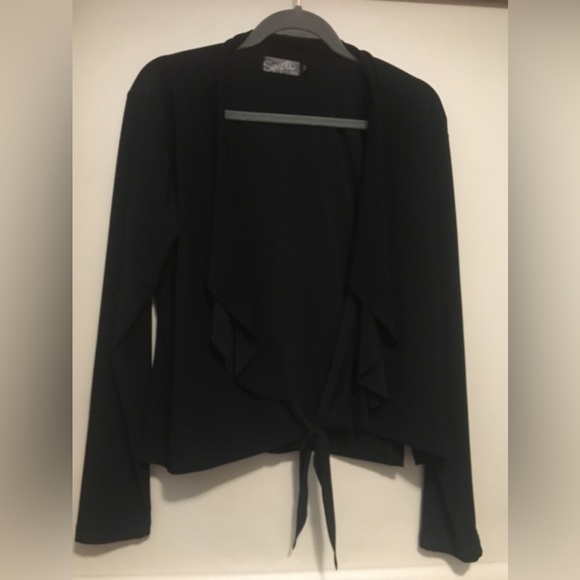 Black Simpli Top Size 12 - Picture 1 of 11